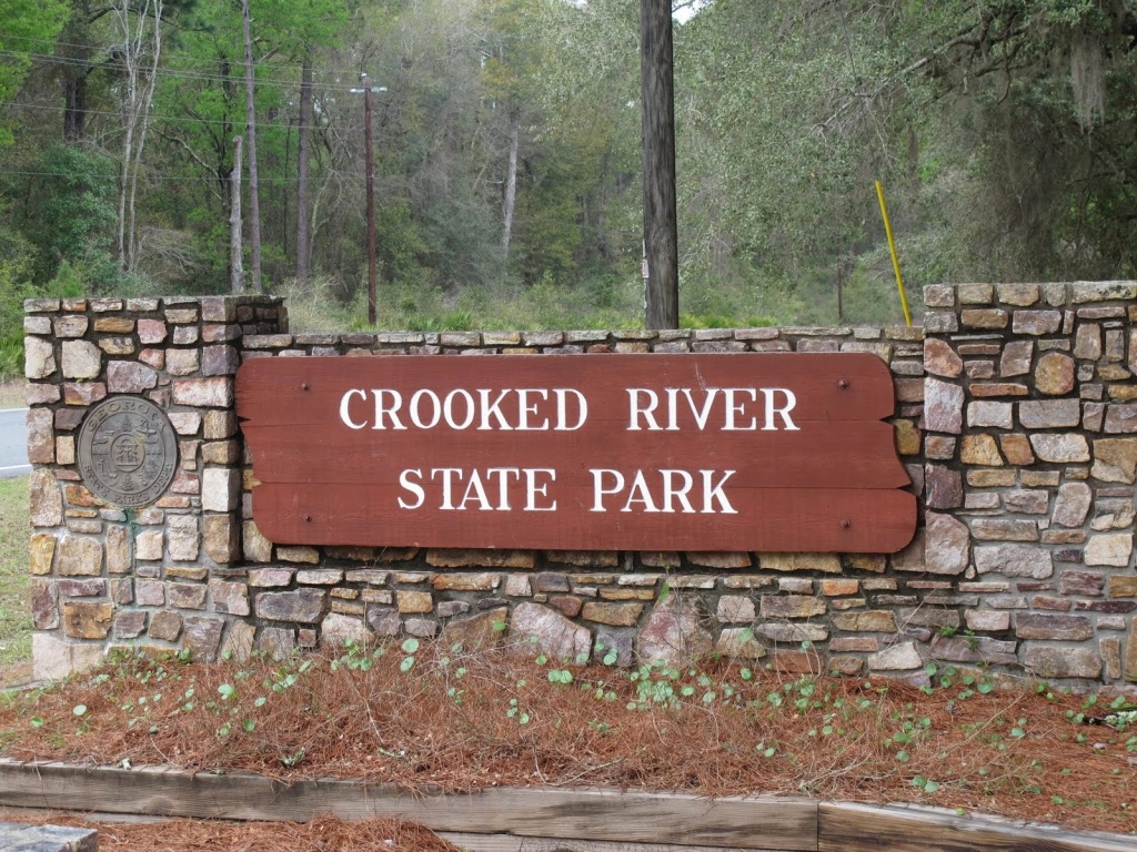 Crooked River State Park Entrance